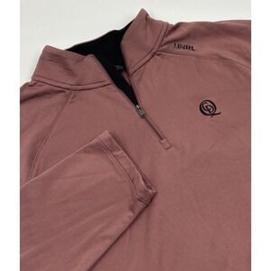 UNRL Men's XL Athletic Fit CDQ Parker Polyester Quarter Zip Pullover Sweatshirt